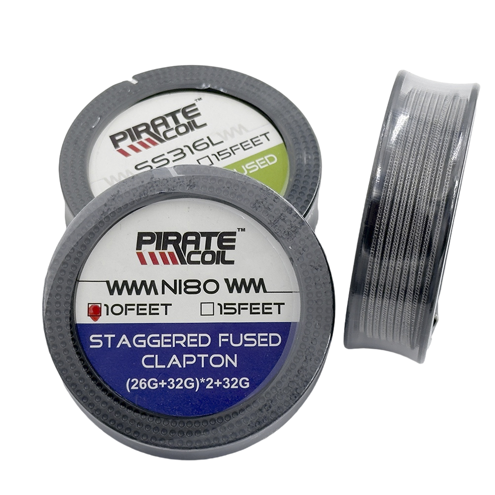Stainless Wire Ss316 - سلك كلاپتون مزدوج النواة ملتف ومدمج