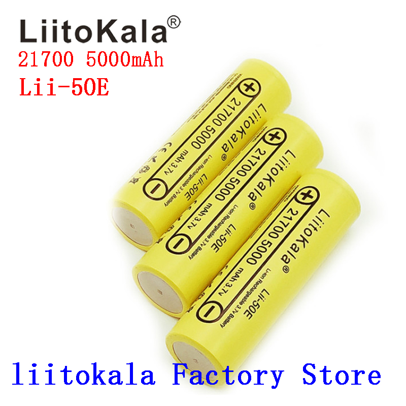 بطارية لييتوكالا Lii-50E 21700 - مراجعة Vape Battery 18650 وسعره