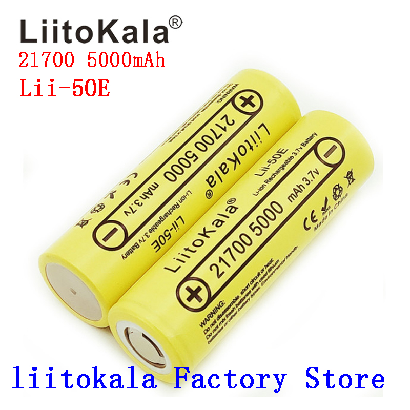 بطارية لييتوكالا Lii-50E 21700 - مراجعة Vape Battery 18650 وسعره