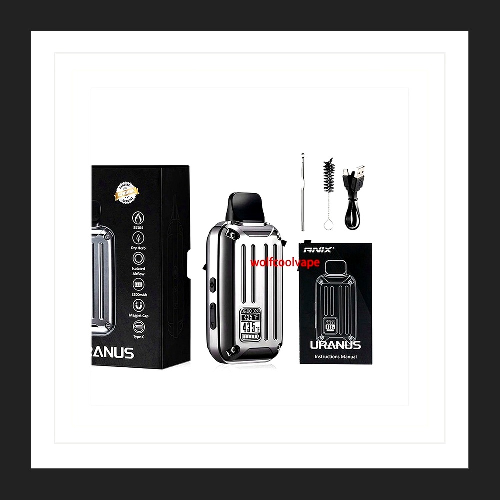 فوهات وولف كولفيب ANIX Uranus  - مراجعة Dry Herb Vaping Accessories وسعره