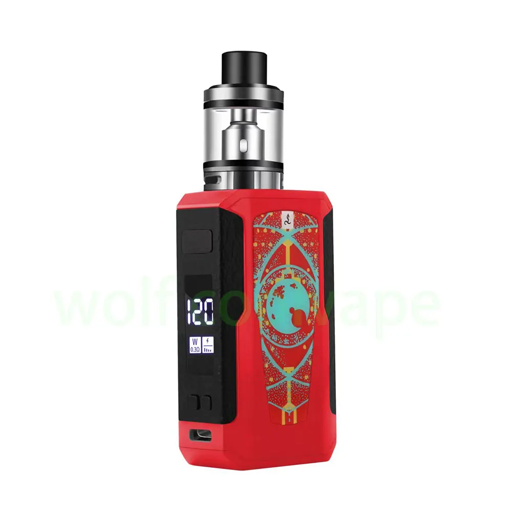 طقم Vaporizer Vape Mod 120W من - مراجعة Vape Battery 18650 وسعره